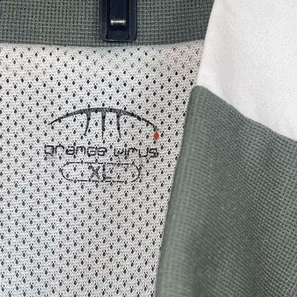 Orange Virus Performance basketball jacket. Size XL GUC - Picture 10 of 12